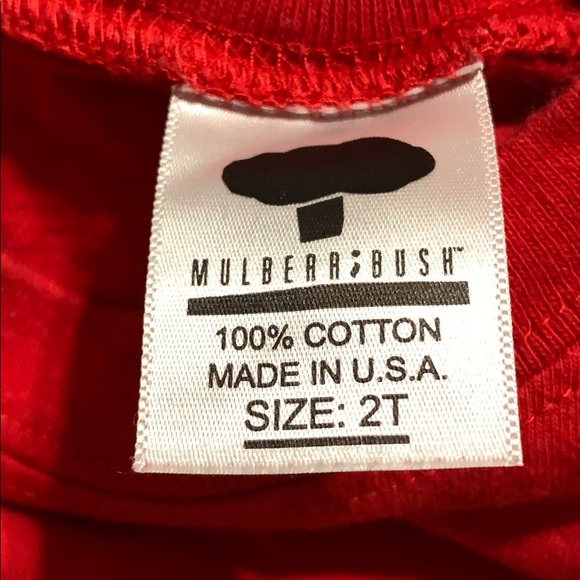 Mulberry bush Penguin Red Long Sleeve shirt. - Picture 5 of 6